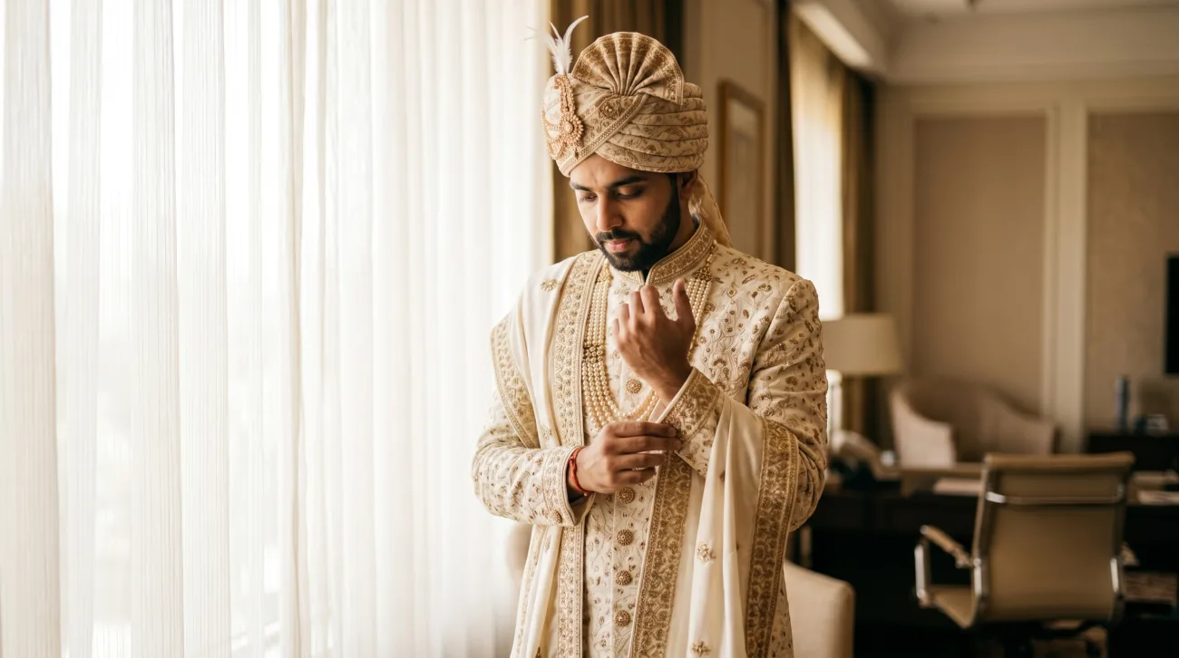 Luxury Sherwani Rentals in Chandigarh for Grooms
