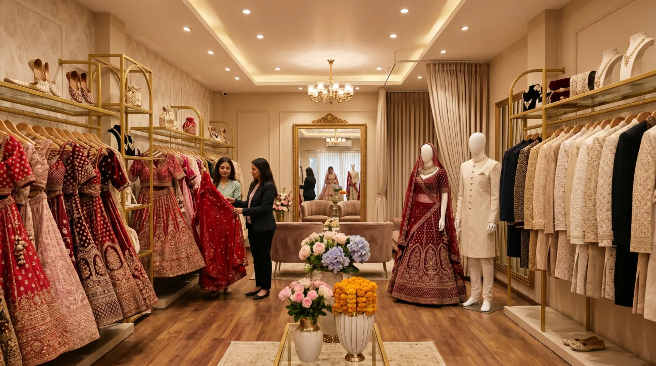 Top Wedding Outfit Rental Stores in Chandigarh