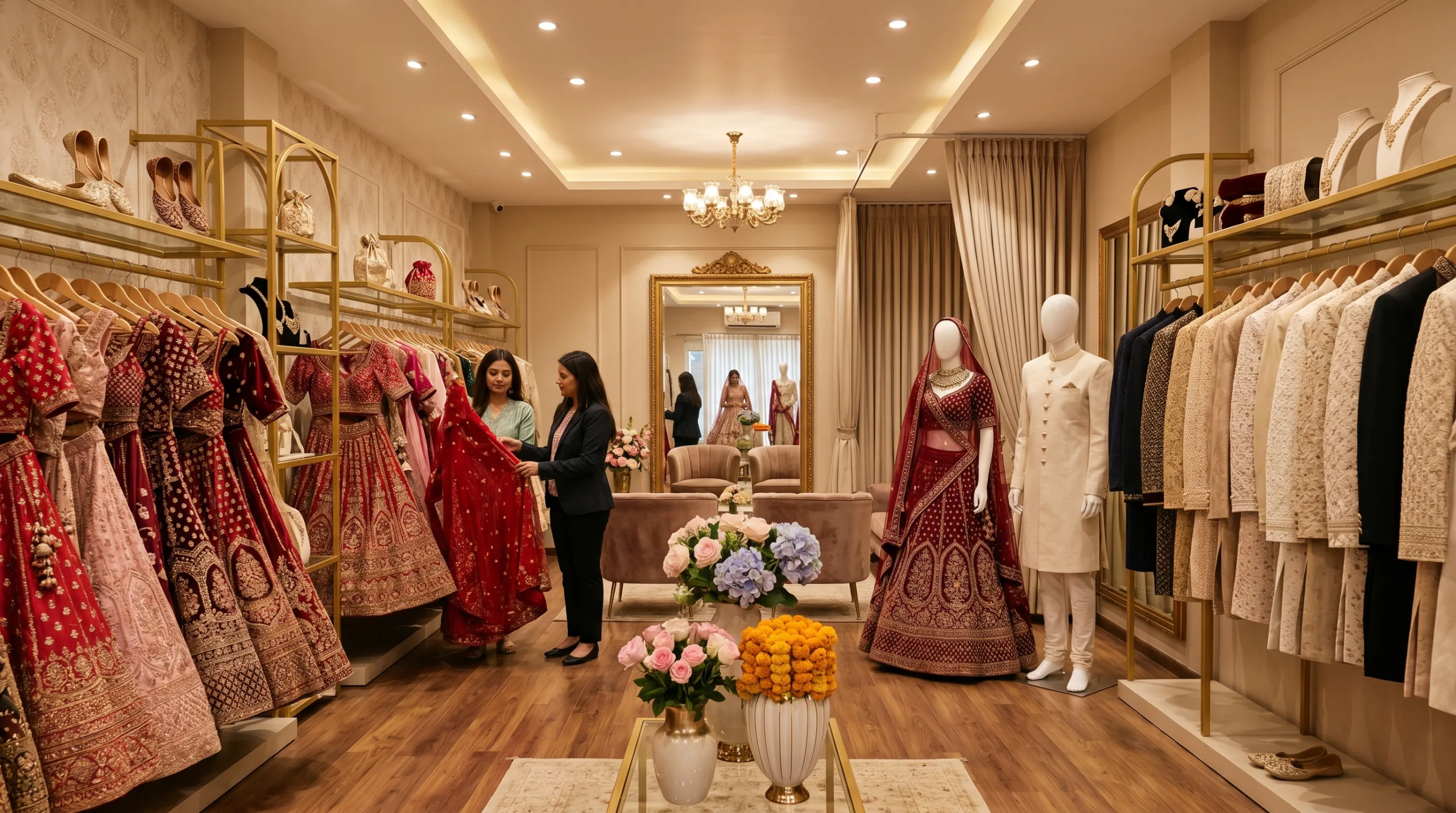Top Wedding Outfit Rental Stores in Chandigarh